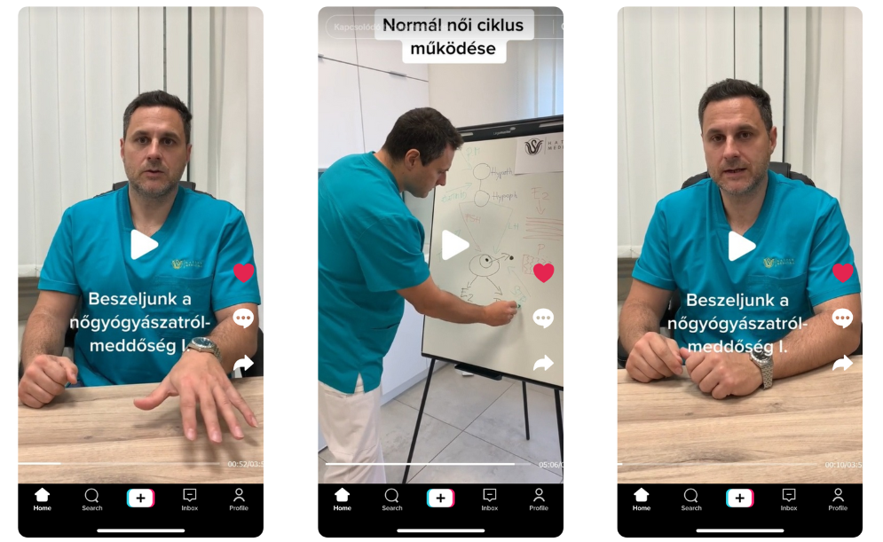 Dr. Gidai János TikTok videók